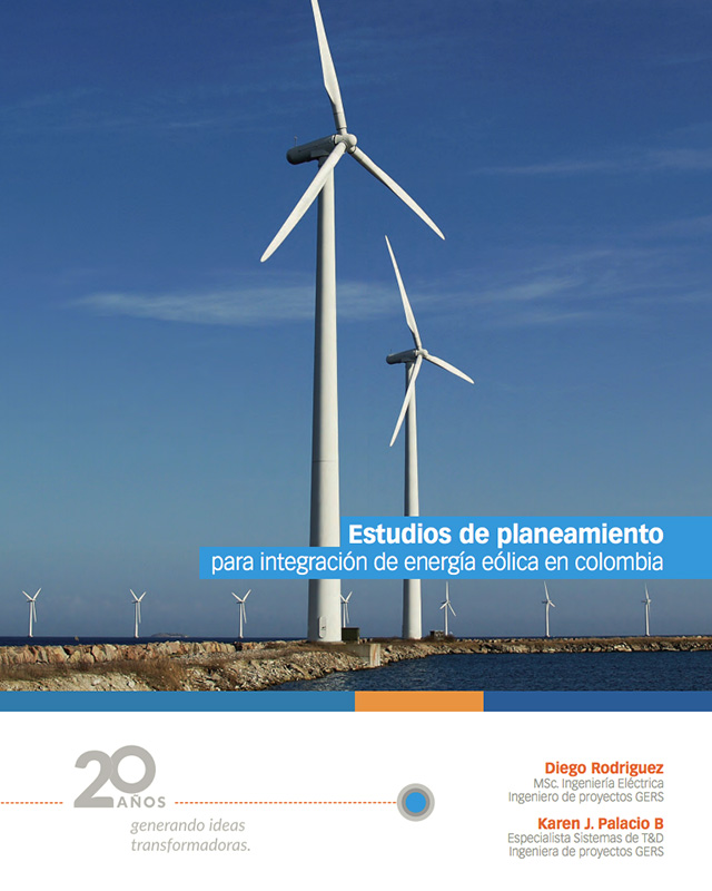Estudios de planeamiento para integración de energía eólica en Colombia