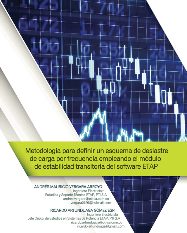 Metodología para definir un esquema de deslastre por frecuencia empleando el módulo de estabilidad transitoria del software ETAP